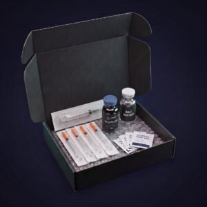 GLP3-R Kit: vial, BAC water, syringes and alcohol pads in one box